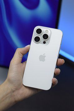 (б/у) iPhone 15 Pro 128GB White Titanium Фіз Сім 604891 фото