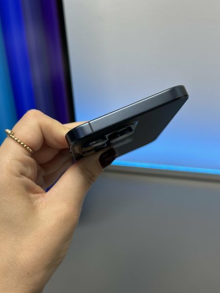 (б/у) iPhone 15 Pro Max 1TB Blue Titanium Фізична SIM (Хороший, 100, Замінений) 15PM-1T-BTI-E-Z-100-Z фото