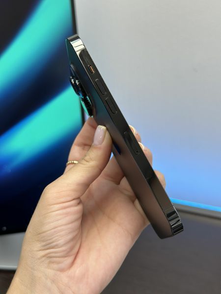 (б/у) iPhone 14 Pro 256GB Space Black eSIM (Хороший, 100, Замінений) 14P-128-DPUR-E-I-100-Z фото