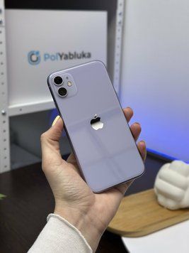 (б/у) iPhone 11 128GB Purple (Задовільний, 100, Замінений) 11-64-BLA-I-100-Z фото