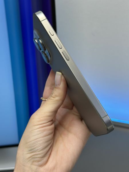 (б/у) iPhone 15 Pro 1TB Natural Titanium eSIM (Хороший, 100, Замінений) 15P-128-BTI-E-Z-100-Z фото
