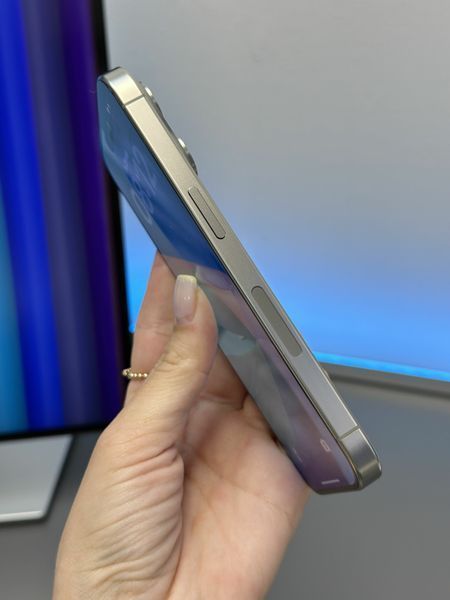 (б/у) iPhone 15 Pro 1TB Natural Titanium eSIM (Хороший, 100, Замінений) 15P-128-BTI-E-Z-100-Z фото
