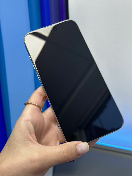 (б/у) iPhone 16 Pro Max 256GB Natural Titanium eSIM (Ідеальний, 100, Оригінал) 16PM-1T-BTI-E-Z-100-Z фото