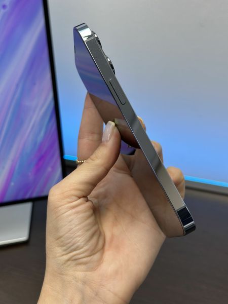 (б/у) iPhone 13 Pro Max 256GB Sierra Blue (Хороший, 100, Замінений) 13PM-128-AGRE-Z-100-Z фото