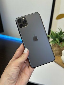 (б/у) iPhone 11 Pro Max 64GB Space Gray (Ідеальний, 100, Замінений) 11PM-256-GOL-Z-100-Z фото