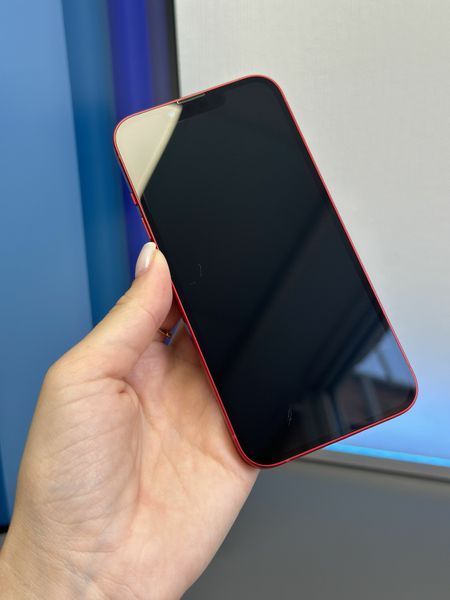 (б/у) iPhone 13 128GB Red (Хороший, 100, Оригінал) 13-128-BLU-Z-100-Z фото