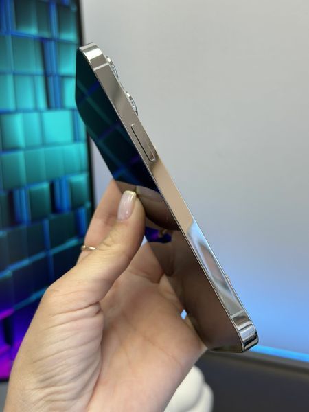 (б/у) iPhone 13 Pro Max 256GB Silver (Хороший, 100, Замінений) 13PM-128-AGRE-Z-100-Z фото