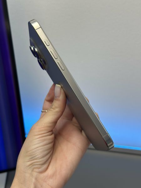 (б/у) iPhone 16 Pro Max 256GB Natural Titanium eSIM (Ідеальний, 100, Замінений) 16PM-1T-BTI-E-Z-100-Z фото