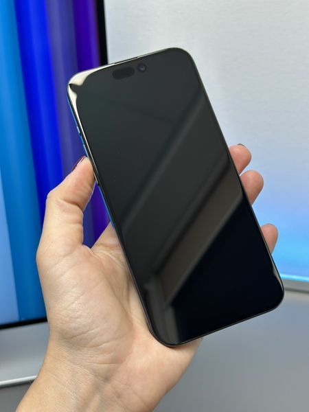 (б/у) iPhone 15 Pro Max 1TB Blue Titanium eSIM (Ідеальний, 100, Оригінал) 15PM-1T-BTI-E-Z-100-Z фото